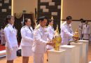 ร่วมพิธีถวายเครื่องราชสักการะและวางพานพุ่ม และพิธีจุดเทียนถวายพระพรชัยมงคล เนื่องในรัฐพิธีวันเฉลิมพระชนมพรรษา “สมเด็จพระนางเจ้าสิริกิติ์ พระบรมราชินีนาถ พระบรมราชชนนีพันปีหลวง” จังหวัดบุรีรัมย์